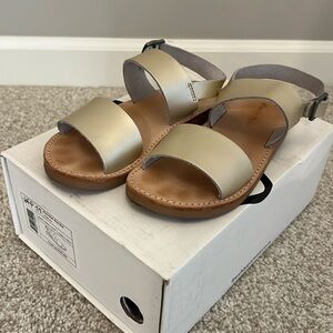 Freshly Picked Sanibel Sandal - platinum - size children 11